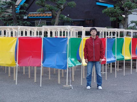 大型迷路｜レンタル｜現場施工例