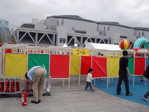 大型迷路｜レンタル｜現場施工例