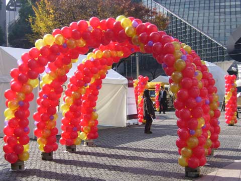 バルーンデコレーション施工例