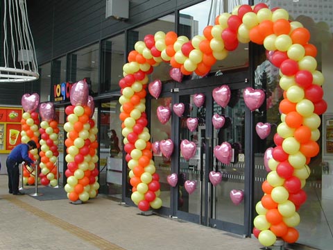 バルーンデコレーション施工例