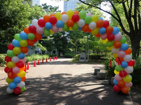 バルーンデコレーション施工例