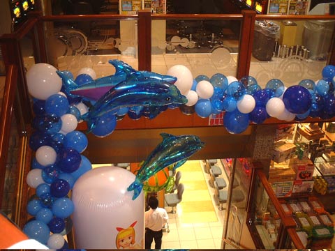 バルーンデコレーション施工例