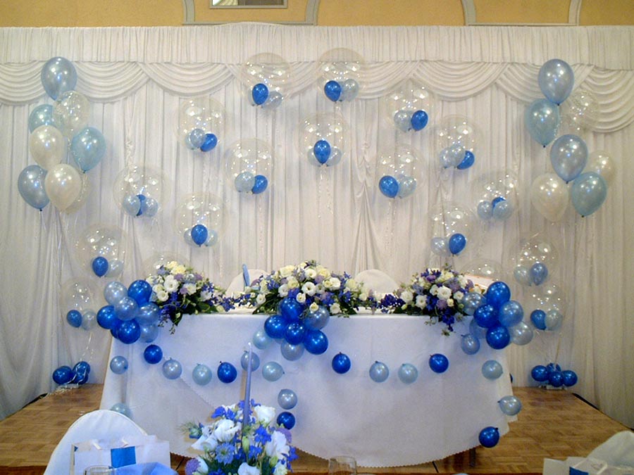 ウェデイングバルーンデコレーション｜現場施工例