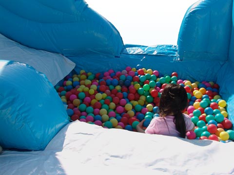 ふわふわ・エアートランポリン｜レンタル｜現場施工例