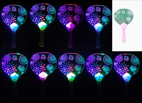 光るうちわ（花火）/光り物グッズ単品