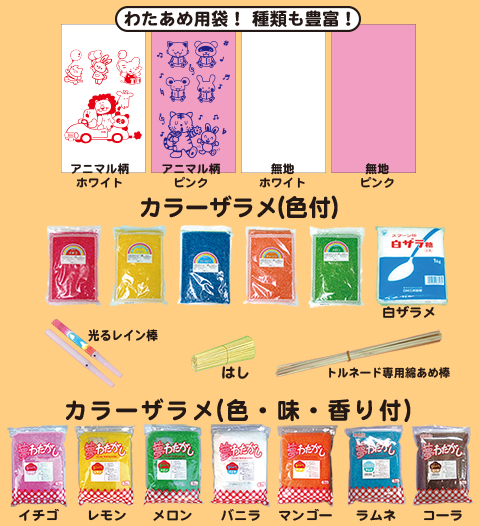 わたあめロップ/わたがしロップ