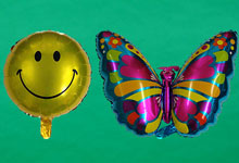 メタリック風船まんが