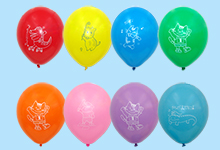 メタリック風船まんが