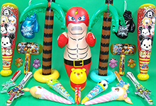 ビニールグッズおまかせ100個パック