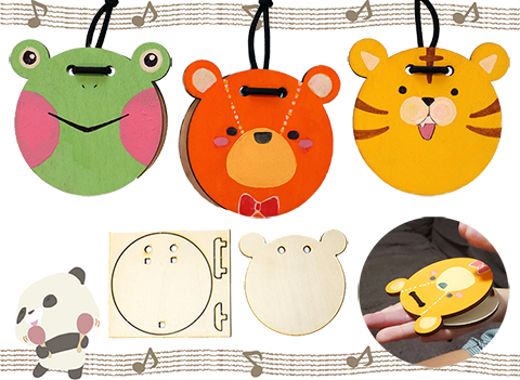 動物カスタネット作り/手作りキット