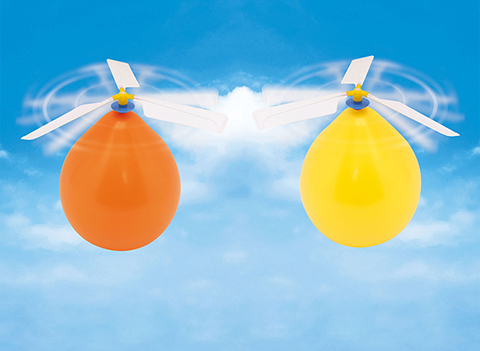 風船ヘリコプター作り/手作りキット