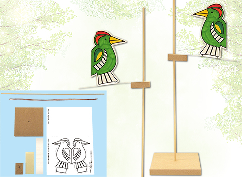 キツツキ作り/手作りキット