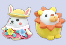 ねんどでランタン作り