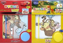 ディズニーの水ぬりえ作り