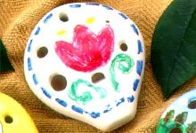 ミニオカリナ作り