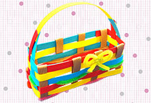 紙バンドバッグ作り