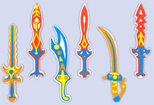 スポンジソード作り