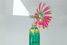 風力発電工作キット作り