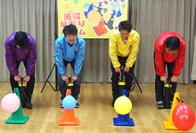 風船早割りゲーム