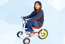 がっちりタイプおもしろ自転車