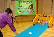 ミニ&ensp;ボウリング